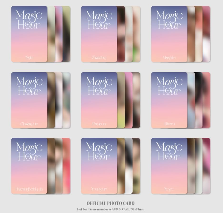 Vista 4 de Kep1er Magic Hour 5 Mini Álbum Plataforma Ver (YESEO)