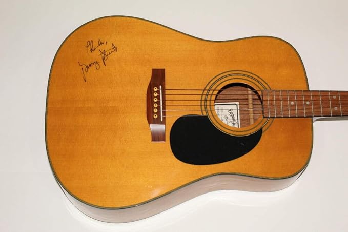 George strait autographed guitar Clearance