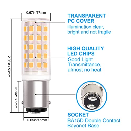 Ba15D Led 220v-240v Lampadina per Macchina da