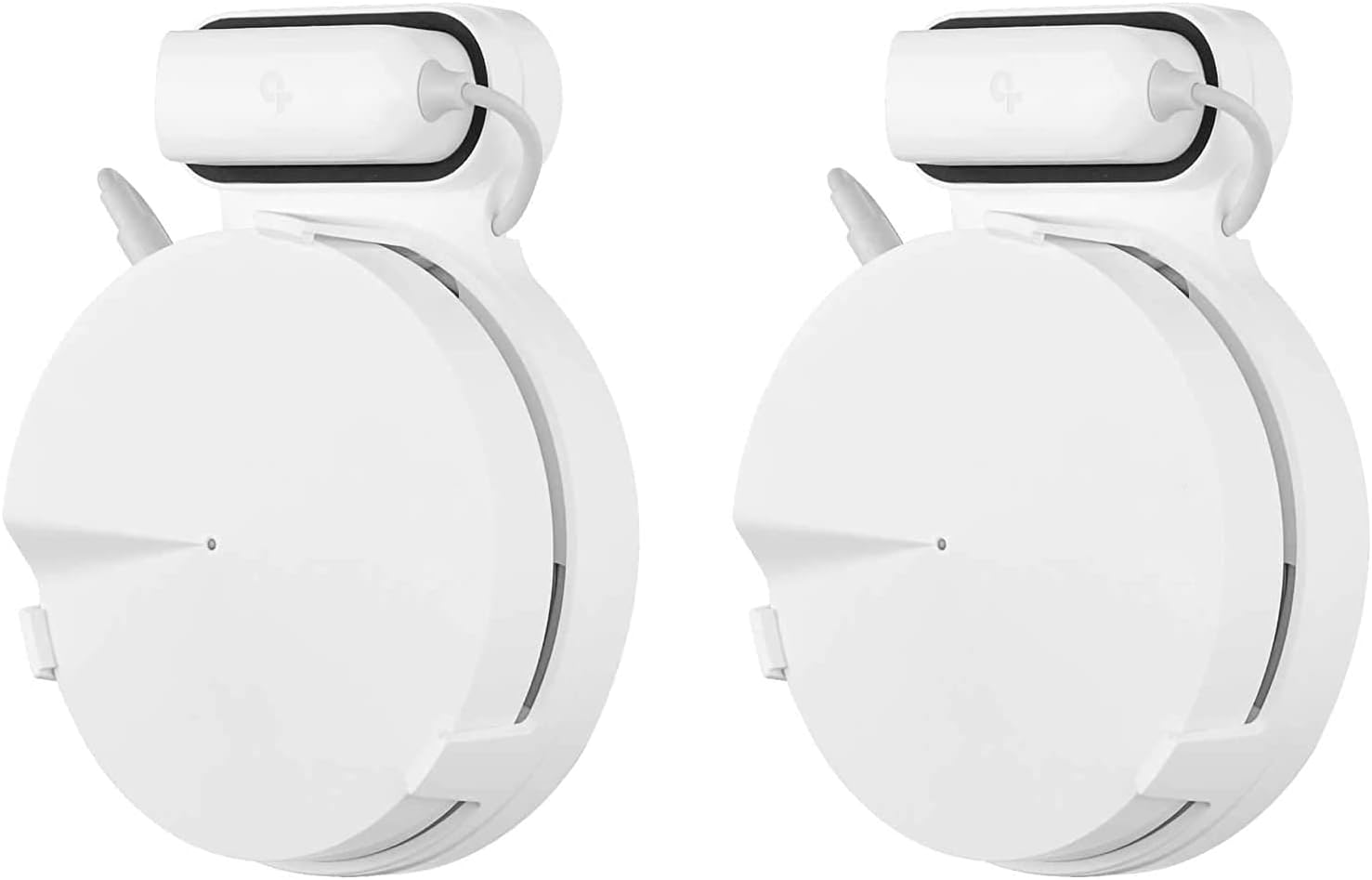 Outlet Holder Mount for TP-Link Deco M5/ Deco P7 Whole Home Mesh WiFi System, Sturdy Wall Mount Bracket for TP-Link Home WiFi by Koroao (2-Pack)