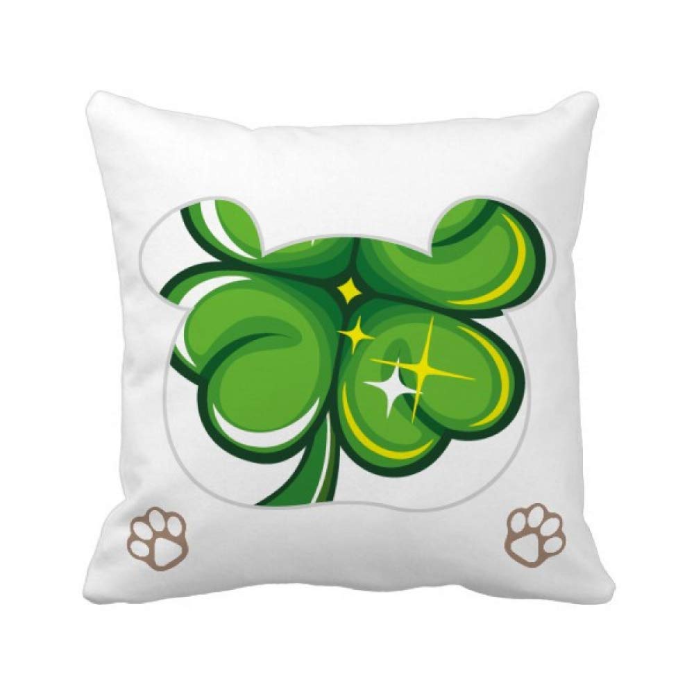 Housse de coussin trèfle pour illuminer votre canapé de salon