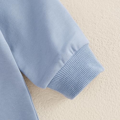 Infant Baby Boy Easter Outfit Clothes Bunny Long Sleeve Romper One Piece Jumpsuit Pants3