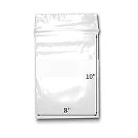 Vista 7 de 200 bolsas de plástico transparente de 6 x 9 pulgadas, bolsas de polietileno con cierre resellable de 2 mil con cierre resellable