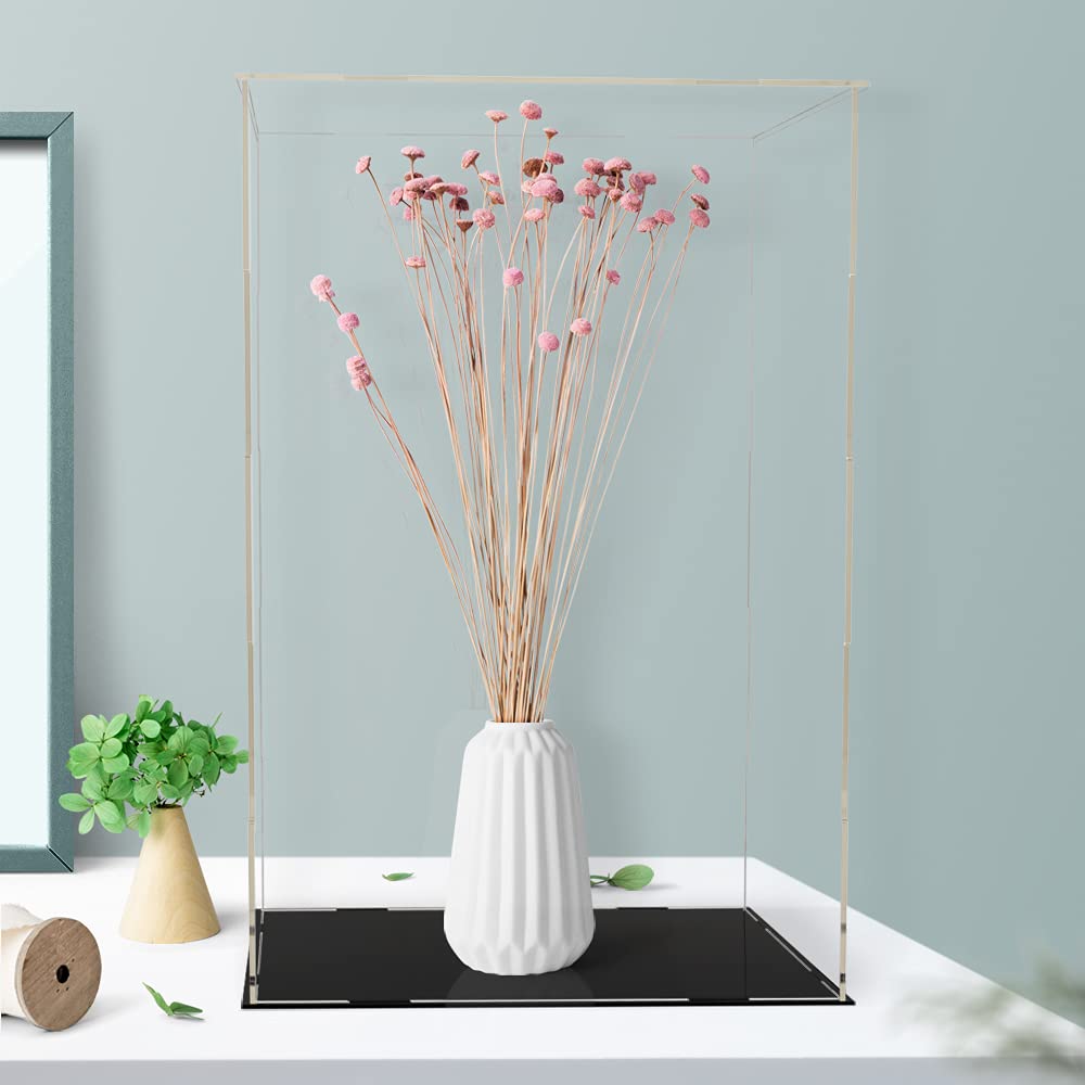 Vitrine Acrylique Pour Figurine 67x67x95 Mm - Boîte De Protection Transparente Empilable