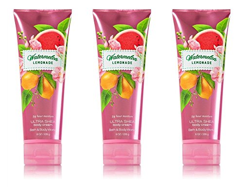 Bath & Body Works Ultra Shea Cream Watermelon Lemonade (3 Pack)