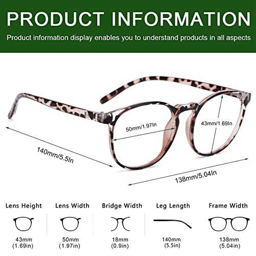 Image of Przene 3 Pack Blue Light Blocking Glasses Women /Men,Retro Round Computer Glasses Anti Eye Strain /UV /Glare, Gaming Glasses. (Black /Crystal /Transparent Amber) | Retro Round,Filter Blue Ray,Computer Gaming Glasses,Anti Eye Strain,Anti Glare,UV,3 Pack,Lightweight TR Frame,Watch TV,Phone
