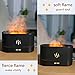 Depulat Flame Air Diffuser,Humidifier,Portable-Noiseless Aroma Diffuser for Home,Office or Yoga Essential Oil...