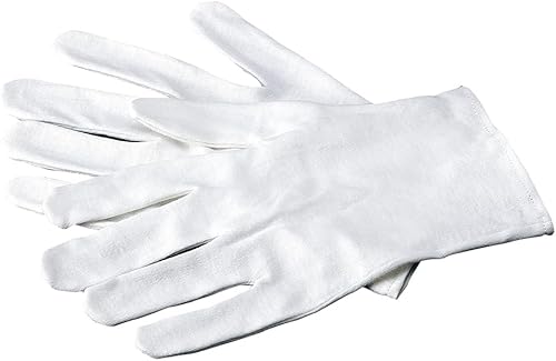 Miniatura 3 de Carex Health Brands Soft Hands - Guantes de algodón, talla S  M