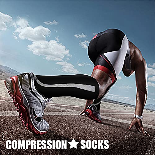 image for CHARMKING Compression Socks for Women & Men Circulation (3 Pairs) 15-2