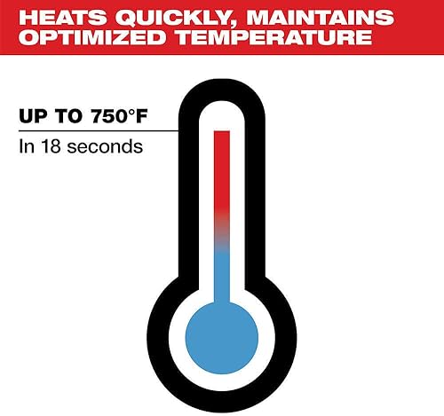 Miniatura 4 de Para soldador Milwaukee 2488-20 M12 12V con cabezal pivotante inalámbrico - Longitud de la herramienta desnuda 10 pulgadas. Ancho 1.1 pulgadas.