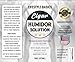 Lifestyle Basics Cigar Humidor Solution 16 oz (473 ml) - Humidifier Liquid - Premium Propylene Glycol PG Solution Formula - 70% RH - Safe and Non-Toxic