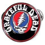 Grateful Dead Steal Your Face Logo Pin Badge Size One Size Black