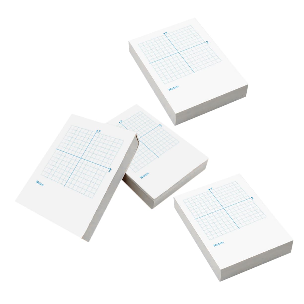 jojofuny 3 Stück 4 Zahlenleitungs-Übungsbuch Mathematik Übungshefte Graphenpapier für Mathematik Koordinate Zeichenpapier für Mathematik transparente Rasterüberlagerung zum Zeichnen Entwurf