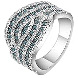 🌹HÜBSCHES DESIGN: Unsere Ringdesigns sind modisch und schön, klassisch und zeitlos. Sie können es mit jedem Kleidungsstil kombinieren. Es hat ein angenehmes Tragegefühl und eine klassische Optik.