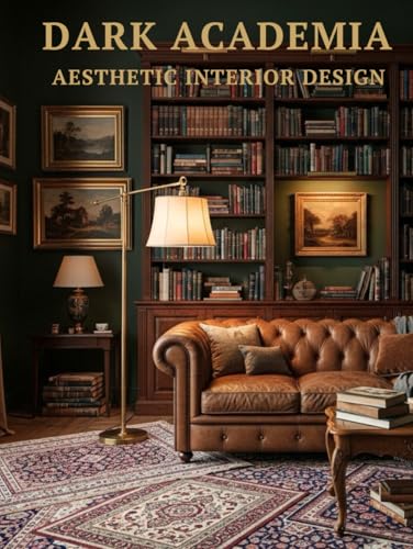 Dark Academia Aesthetic Interior Design: Dark Academia Interiors Home Design and Decor for the Classic Home – Coffee Table Book