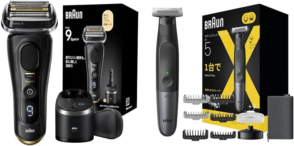 ブラウン 電気シェーバー シリーズ9 SPORT アルコール洗浄システム付