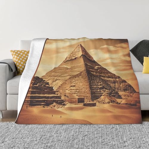 Couverture micro polaire pyramide douce et chaleureuse pour vos soirées cocooning
