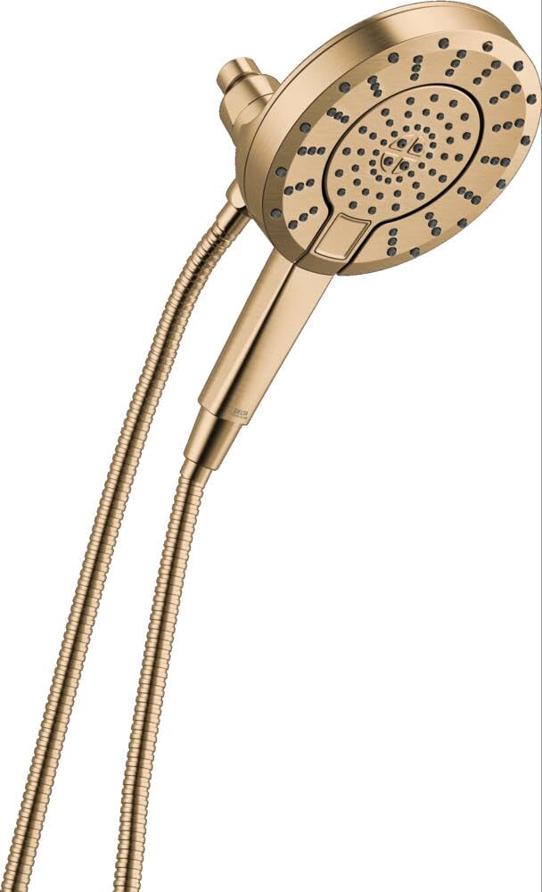 Amazon.com: Delta 5-Setting In2ition 2-in-1 Dual Shower Head with
