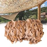 Transformez votre espace extérieur avec cette superbe décoration en maille. La technique de coupe unique crée un effet tridimensionnel, ressemblant à des feuilles suspendues d'en haut. Lorsque la lumière du soleil filtre à travers, il projette de beaux motifs sur le sol, améliorant l'ambiance de votre terrasse. Parfait pour créer une retraite en plein air sereine. Idéal pour les jardins et les rassemblements en plein air.