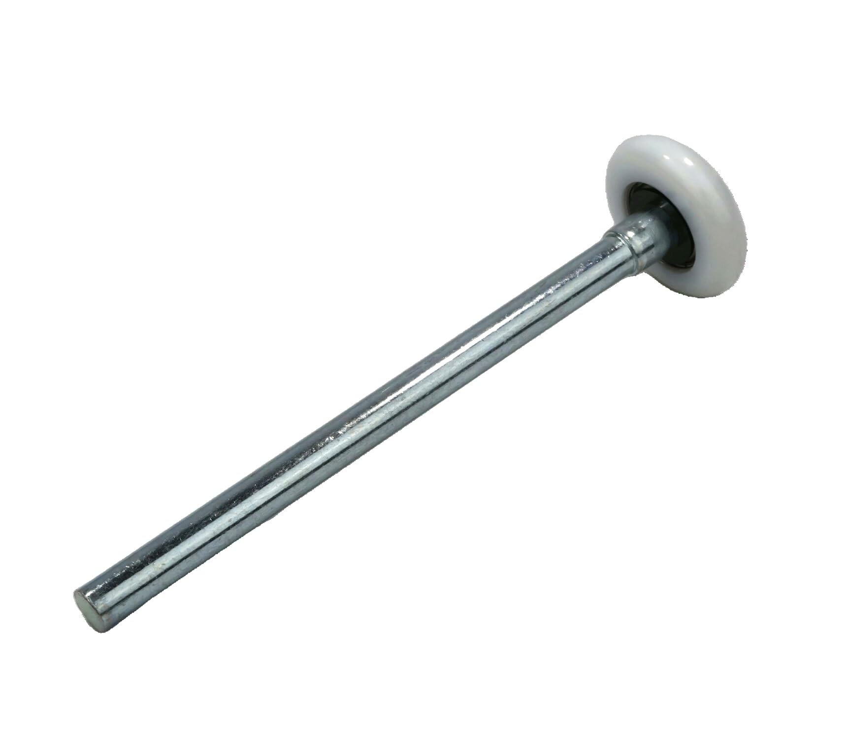 Ruedas de nailon para puerta de garaje de 5 cm con eje de 18 cm y rodamientos de bolas sellados por la tienda de ropa.