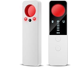 Hidden Camera Detector - GPS Tracker Detector for Home Car Hotel and Office - White