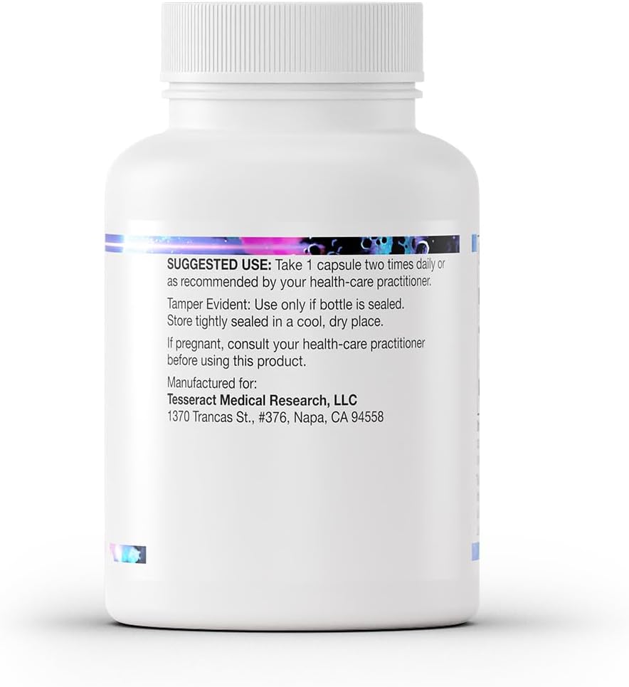 Tesseract SafeCell S-Acetyl Glutathione Supplement, 300mg, Healthy Aging, Cellular Support, Powerful Antioxidant; Hypoallergenic, Vegan, Patented Delivery; Bioavailability; 60 Vegetarian Capsules - Image 8