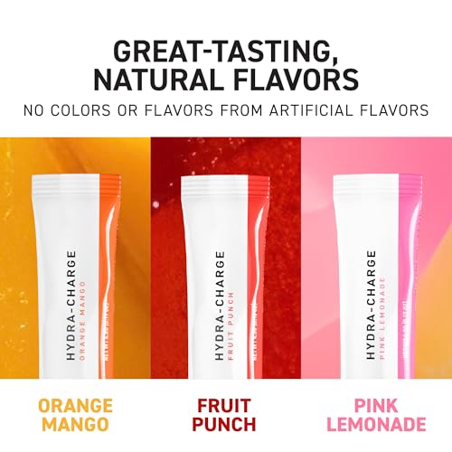 Image of Kaged Daily Hydration Stick Packets | Variety Pack | Sugar Free Electrolytes | Sports Drink Mix for Men and Women | 30 Servings