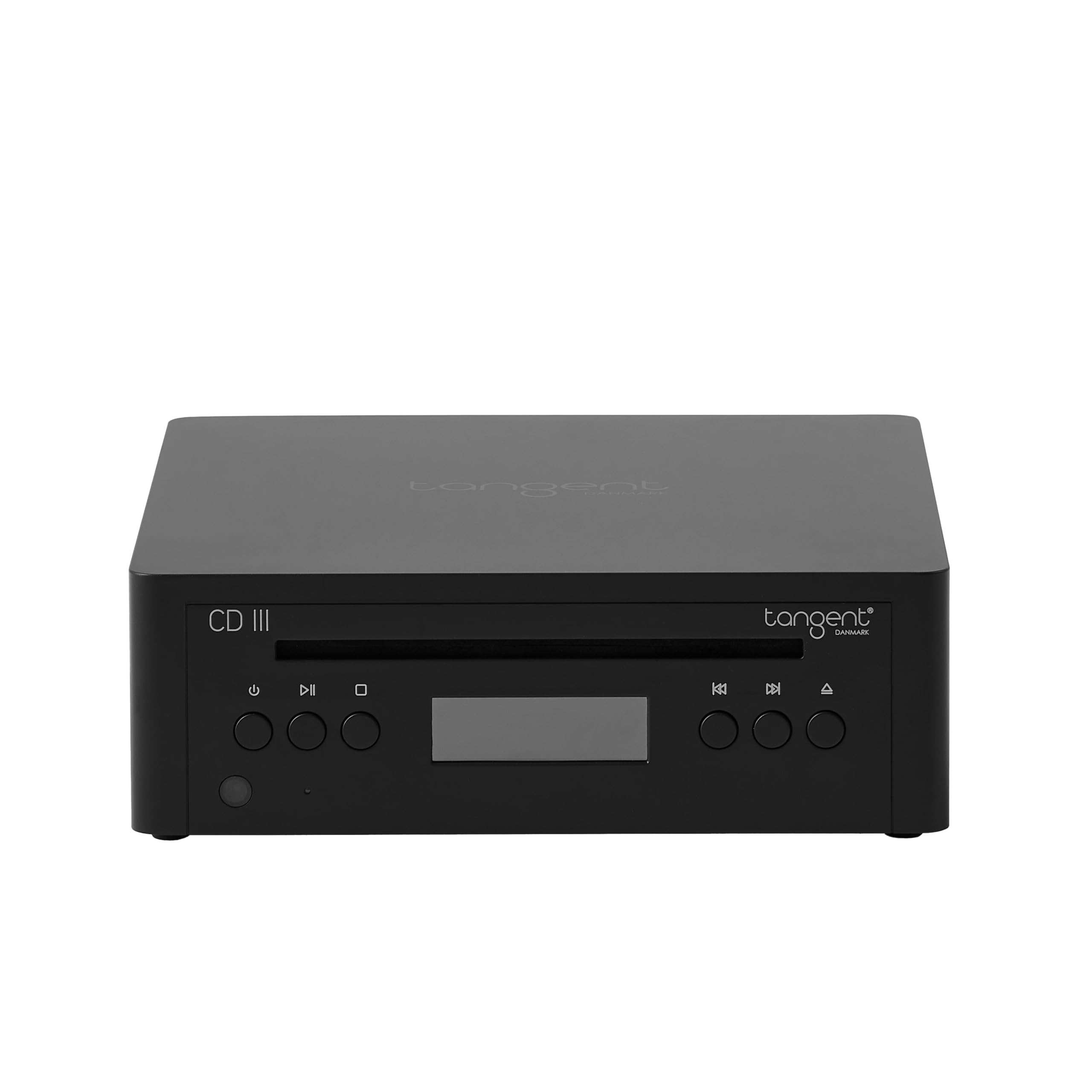 Tangent Reproductor de CD III – Juego sin espacios, diseño minimalista, mando a distancia