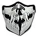 Produktbild WINDMASK Neopren Biker Motorrad Maske Sturmmaske Skimaske - Monster Face