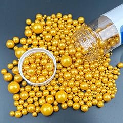Mix Size Gold Pearls