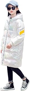 Chaqueta de Plumas para Infantil Abrigo Cálido de Invierno Niño Niña Parka de Colores Top con Capucha Ropa Exterior
