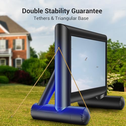 Amada Homefurnishing Amada 16 Feet Outdoor Inflatable Movie Screen thumb #1