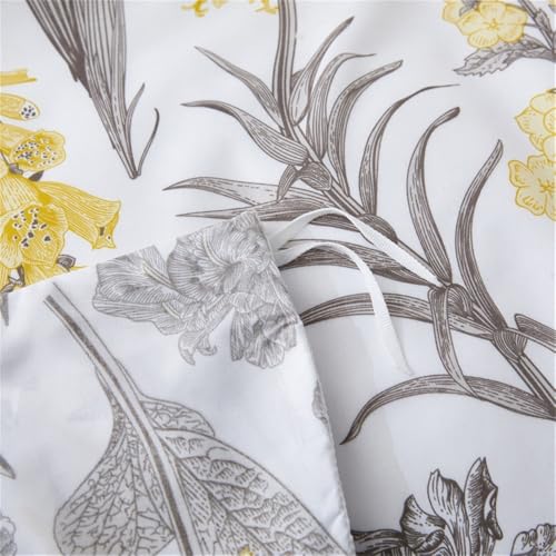 Parure de lit imprimé floral 100% polyester microfibre réversible 260x220 - 7