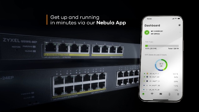 Amazon.com: Zyxel 24-Port PoE Gigabit Switch | Smart-Managed | 12x