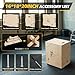 GIKPAL Wooden Plyo Box, 3 in 1 Plyometric Jump Box with 450lbs Weight Capacity, Box Jumps for Explosive Training in Home Gyms