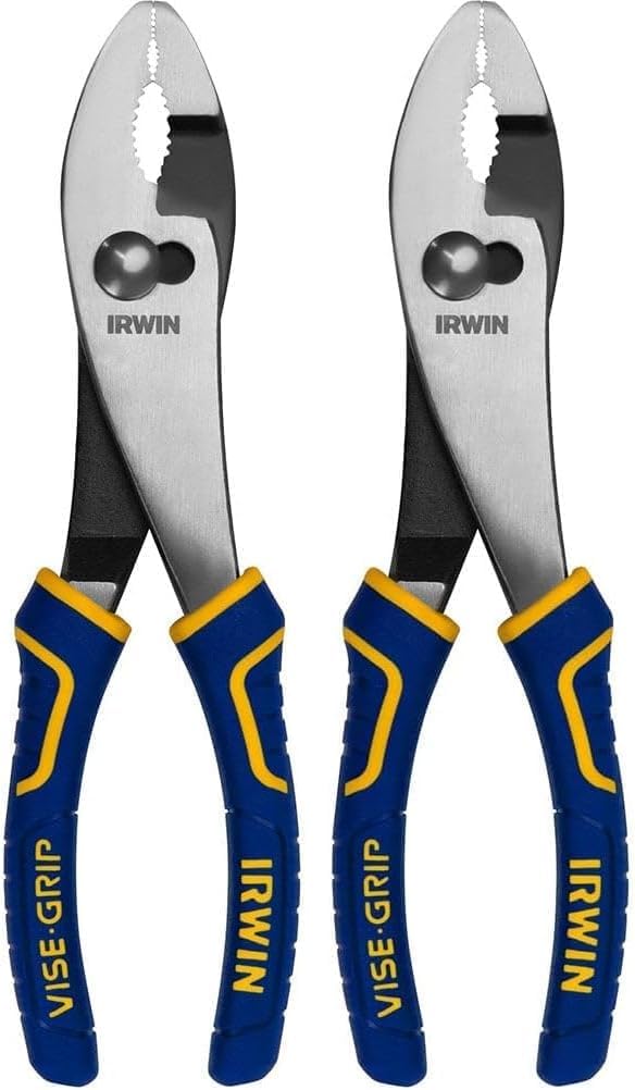 IRWIN VISE-GRIP Pliers Set, Slip Joint, 8-Inch (2078408)