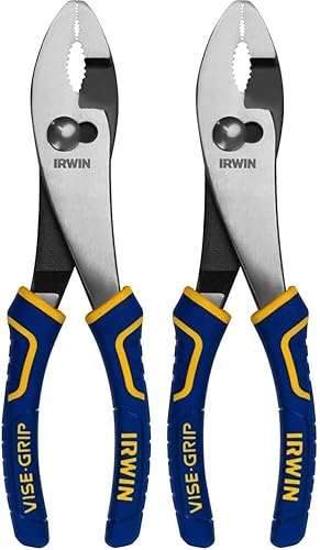 IRWIN VISE-GRIP Juego de alicates, junta deslizante, 20 cm (2078408) (Paquete de 2)