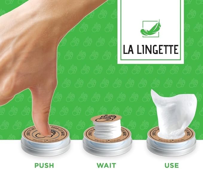 Toallitas de Manos y Multiusos Hipoalergénicas en Cápsulas Biodegradables 4