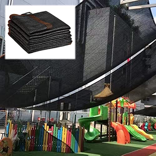 Shade Netting for Pergola 2×3m 3×3m 3×4m 3×5m 3×6m 4×4m 4×5m 4×8m,Shade Cloth Cover,Rectangular Shade Sail,85% Uv Resistant Sunblock Shade Net,Shade Mesh Tarp With Grommets,Black-5x11m(16.4*36.1ft)