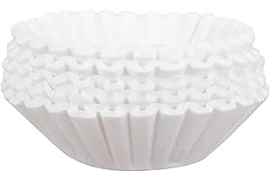 Inexpensive Large Coffee Filters for 12-Cup Coffee Makers - 300 Pack