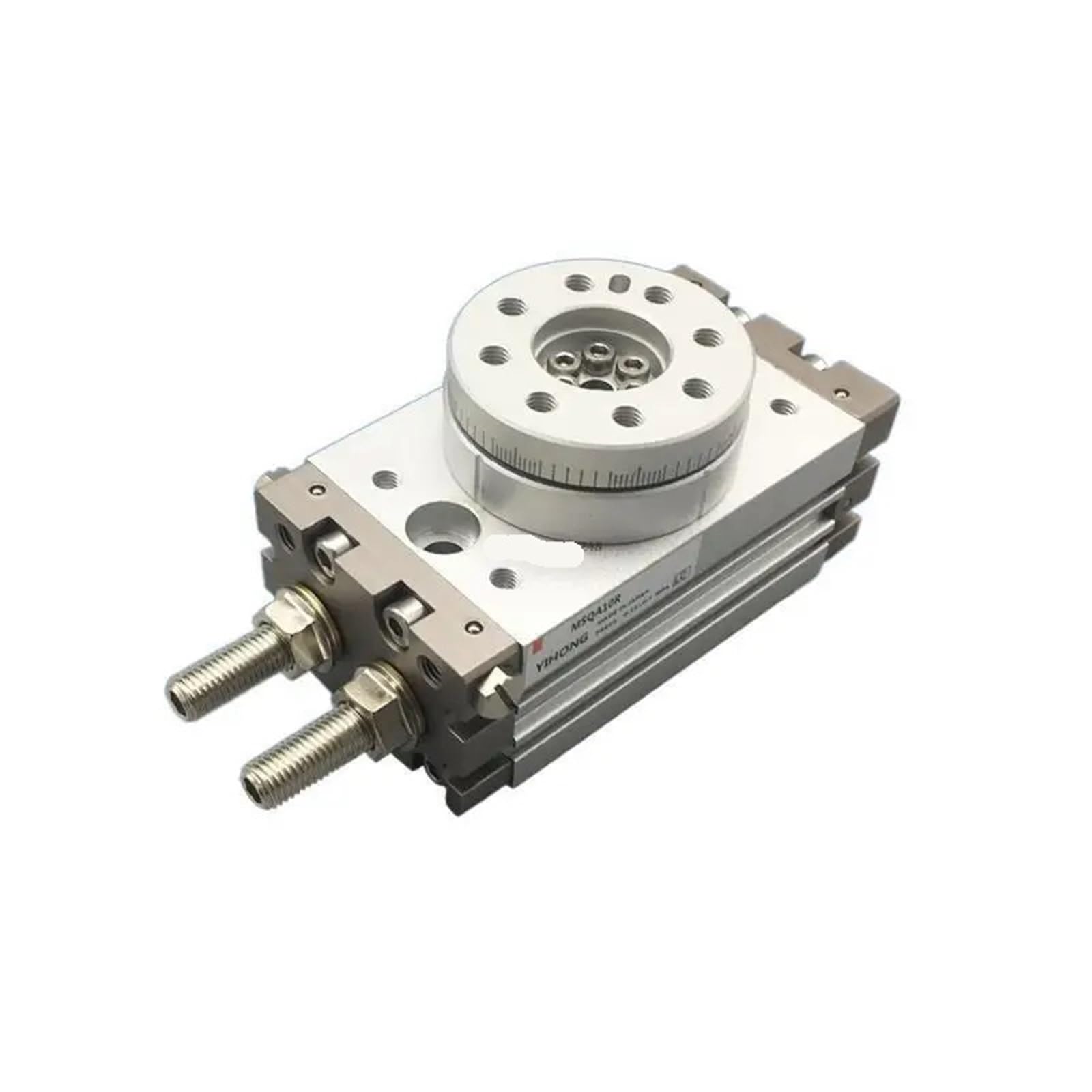 Vérin pneumatique rotatif MSQA10A pour tri de pièces et convoyeur