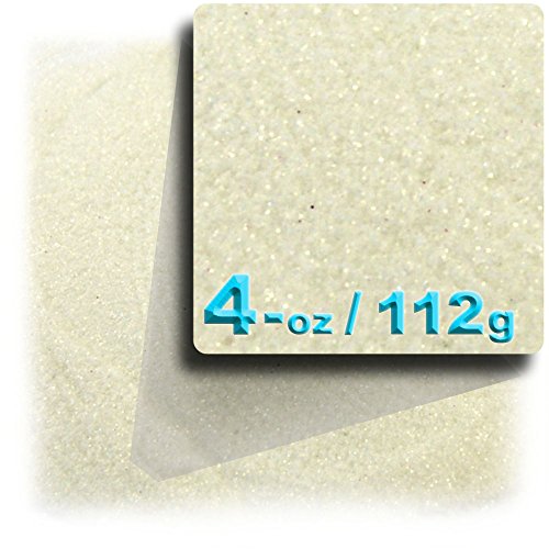 The Crafts Outlet Glitter Powder, 4-OZ/112-g, Fine 0.008in, Clear