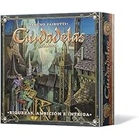 Asmodee Ciudadelas Clásico, Juego de Cartas para Grandes Grupos