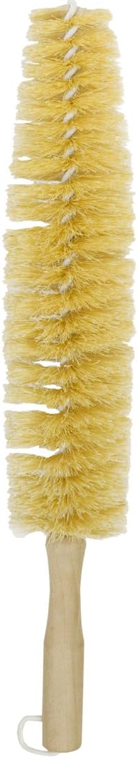 Large Spoke Wheel Brush with Plastic Coated Wire [85-799]
