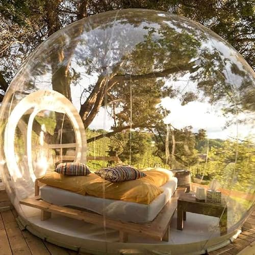 Carpa Inflable Transparente de Burbuja 5M para Camping miniatura 1