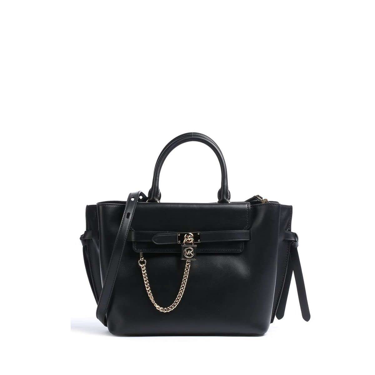 Michael Kors 30F1G9HS9L-001 LG BELTED SATCHEL Bag Female BLACK