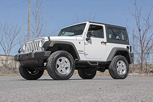 Rough Country 3.25" Lift Kit for 2007-2018 Jeep Wrangler JK | 2-Door - PERF693 - Thumbnail 2