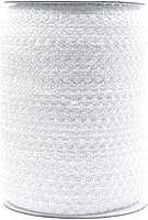 Vista 21 de Bristlegrass Picot Loop - Banda elástica para coser de 1/2 pulgada, 0.512 in, corona de carrete con volantes, cinta elástica para atar el cabello