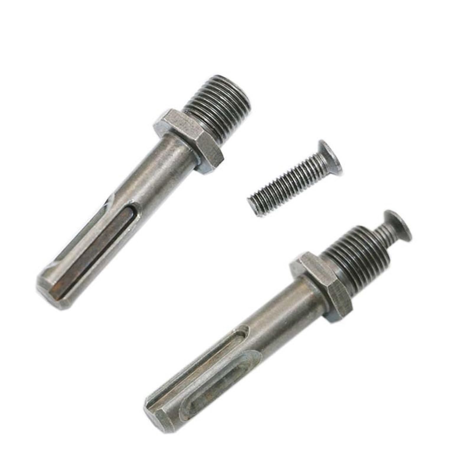 2-13mm precyzyjny bezkluczowy uchwyt wiertarski konwerter 1/2"-20UNF adapter do szybkiej wymiany gwintu SDS-Plus Shank 1/4" Hex (Color : Chuck and Adapter)