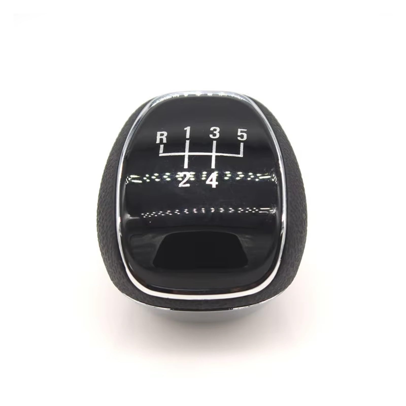 Qmtvfsrh R12345 Car Gear Shift Knob For Sail 3 Iii 2015-2018 For Aveo 2019 For Buick For Excelle 2015-2019 Black Manual Gear Shift Knob 5 Speed